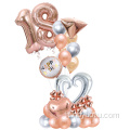 Numero Globos FOIL LETTER BALLOONS per festa di compleanno